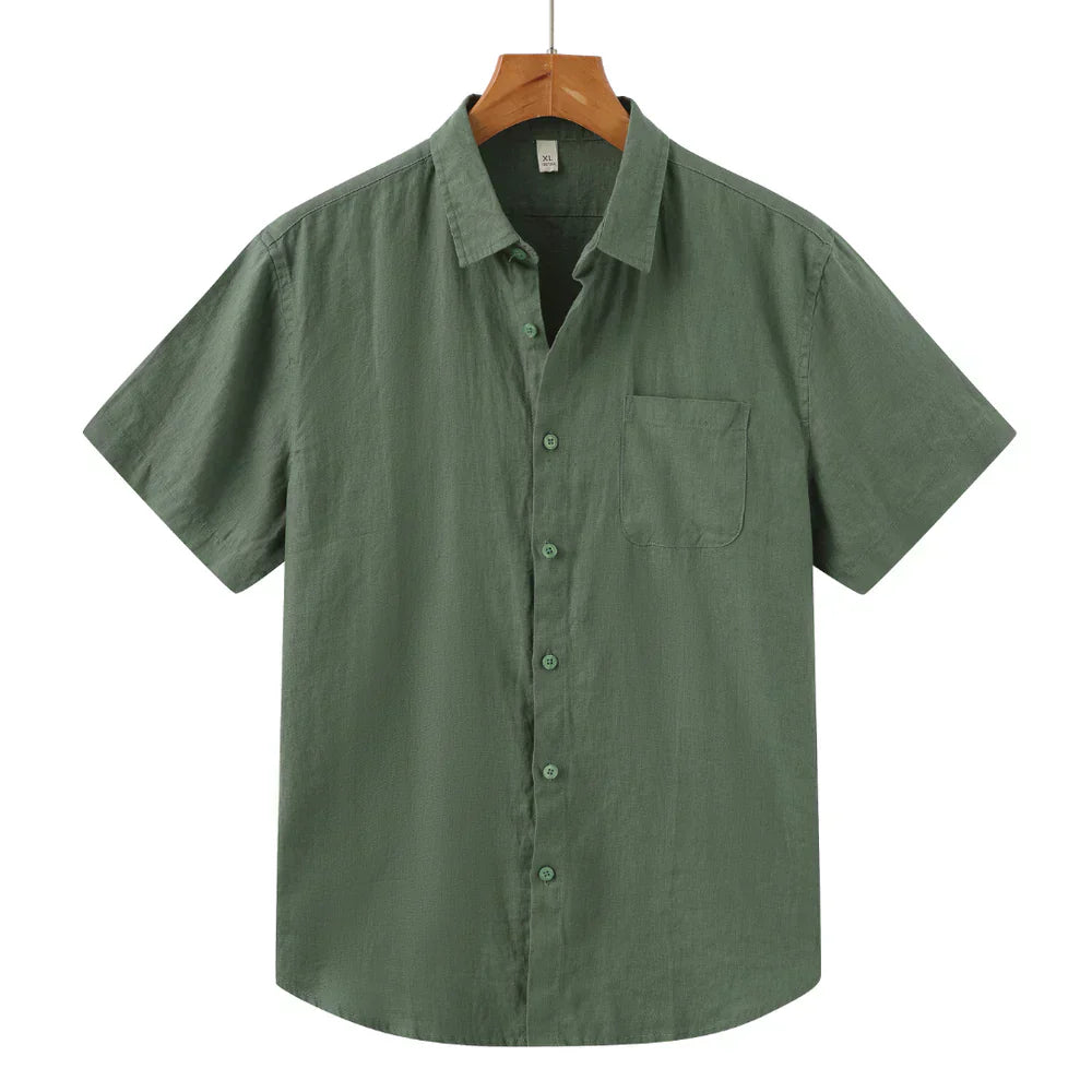 Camisa Masculina de Linho Viena
