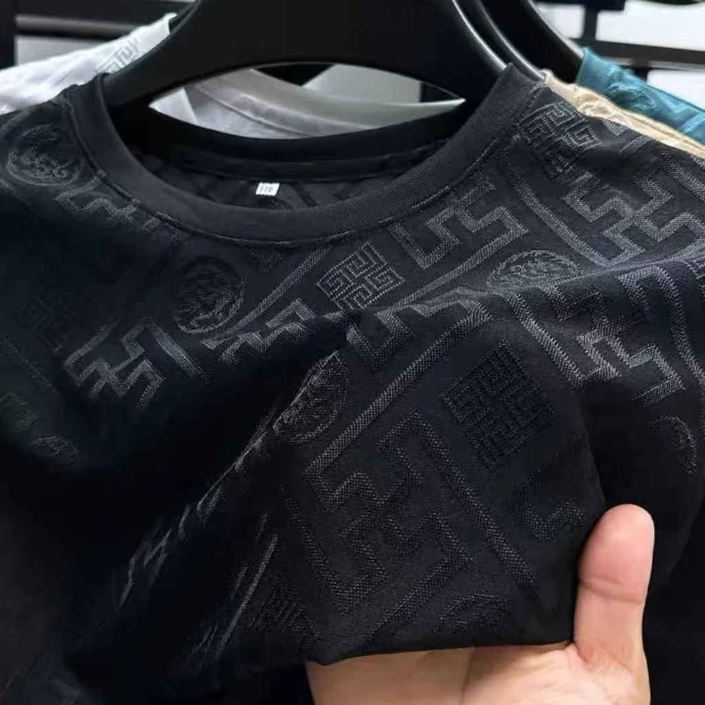 Camisa Masculina Seda Gelo