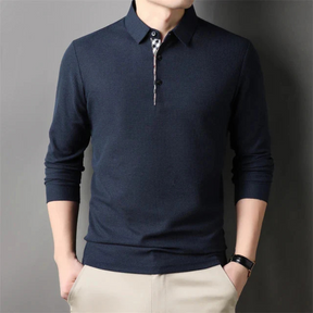 Camisa Gola Polo Manga Longa