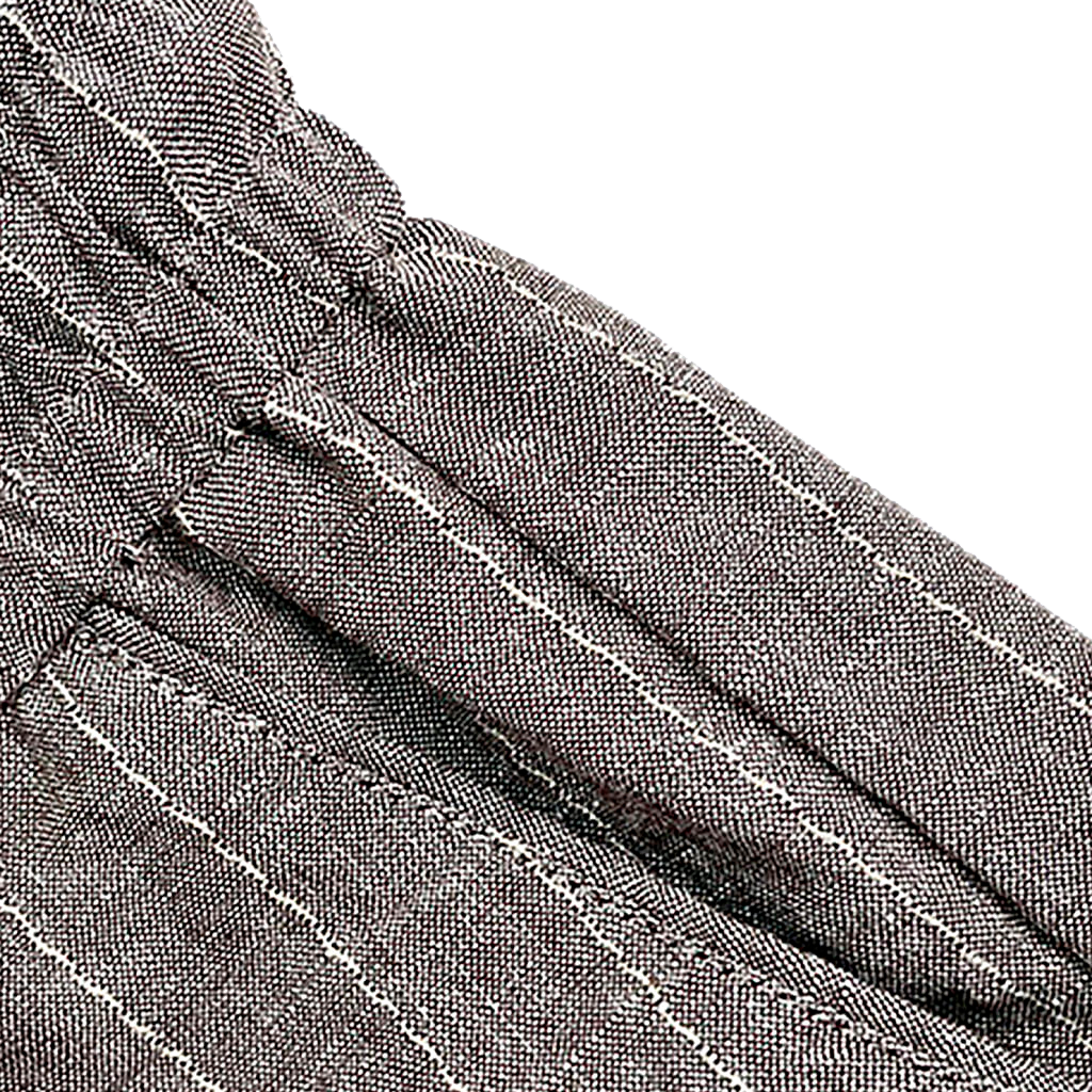 Calça de Linho Masculina Listrada