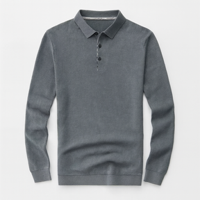 Camisa Gola Polo Manga Longa