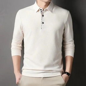 Camisa Gola Polo Manga Longa