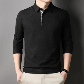 Camisa Gola Polo Manga Longa