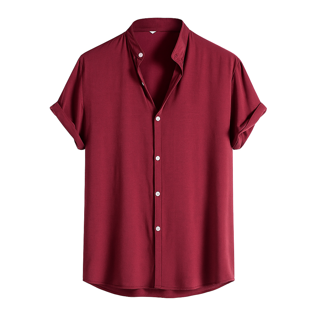 Camisa Masculina Lisa Gola Padre