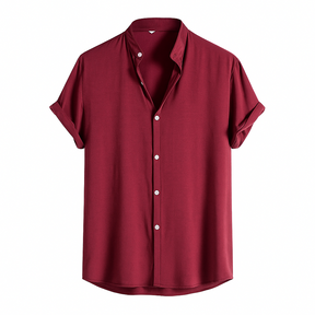 Camisa Masculina Lisa Gola Padre