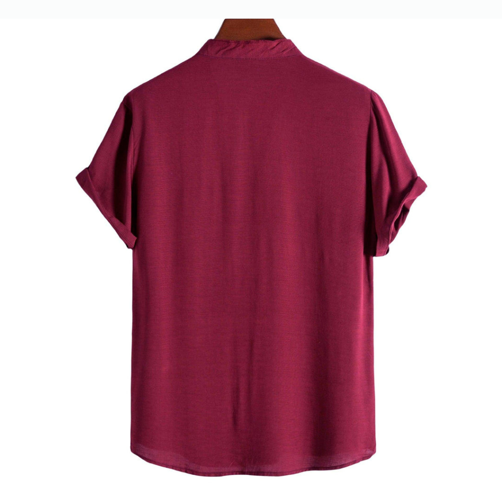 Camisa Masculina Lisa Gola Padre