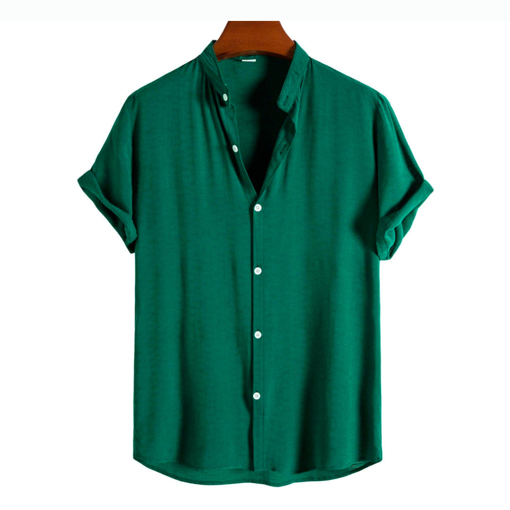 Camisa Masculina Lisa Gola Padre