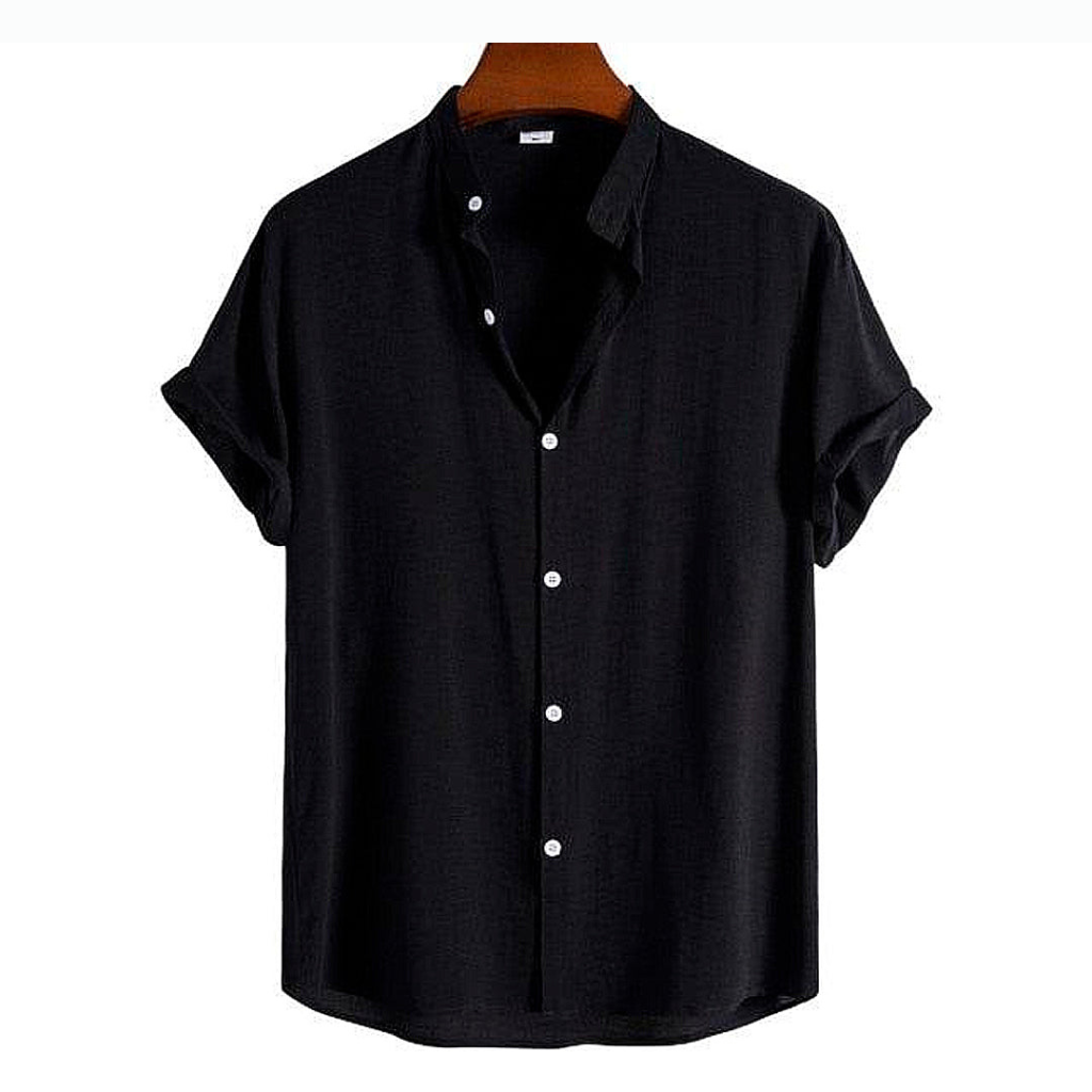 Camisa Masculina Lisa Gola Padre