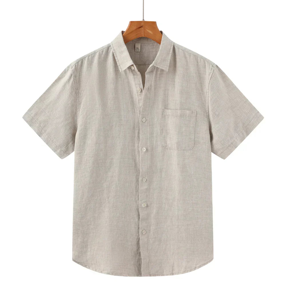 Camisa Masculina de Linho Viena