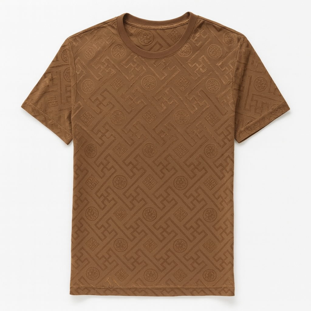 Camisa Masculina Seda Gelo