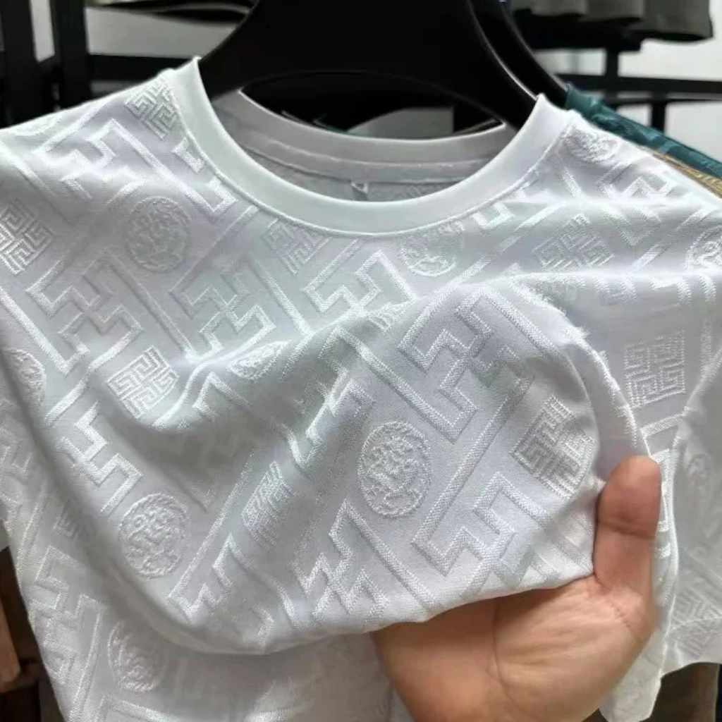 Camisa Masculina Seda Gelo