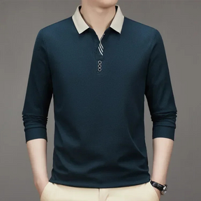 Camisa Polo Manga Longa