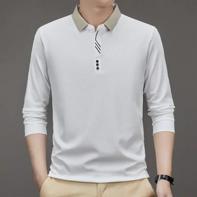 Camisa Polo Manga Longa
