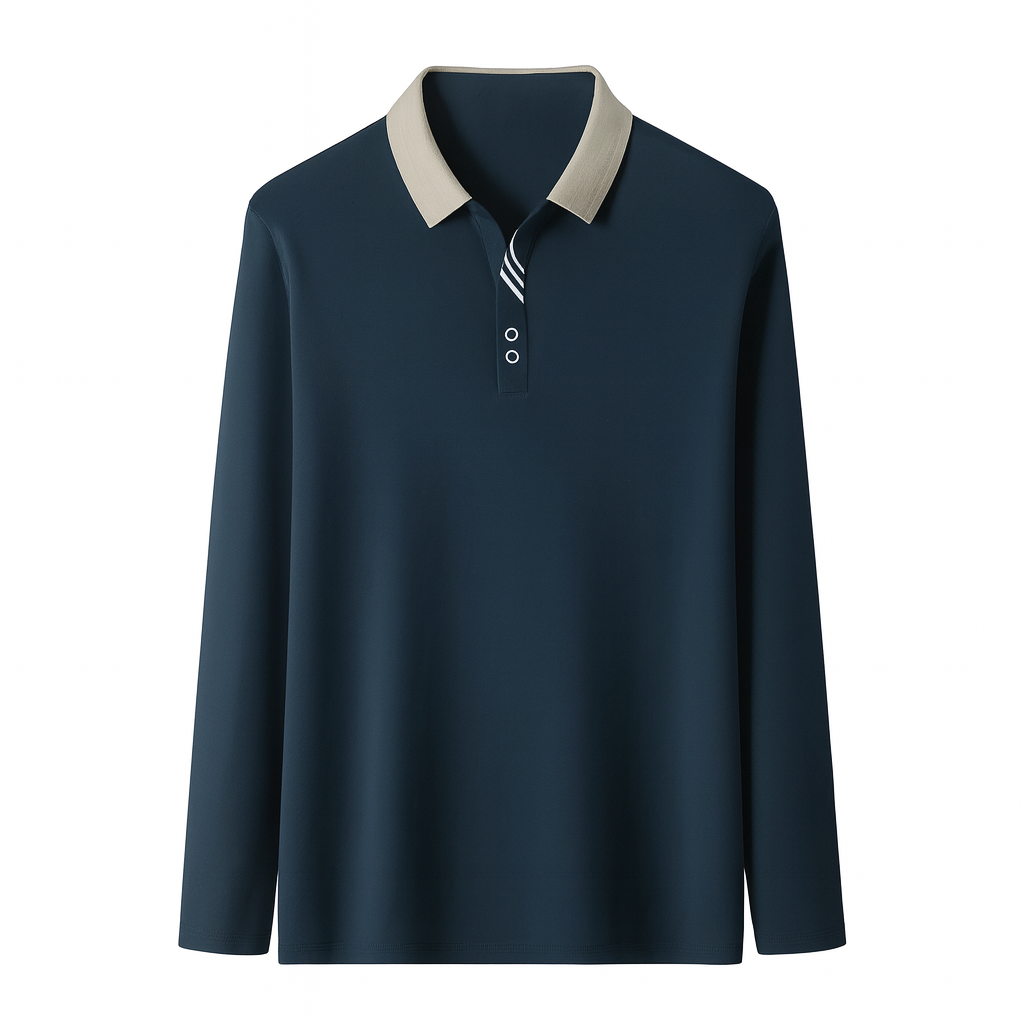 Camisa Polo Manga Longa
