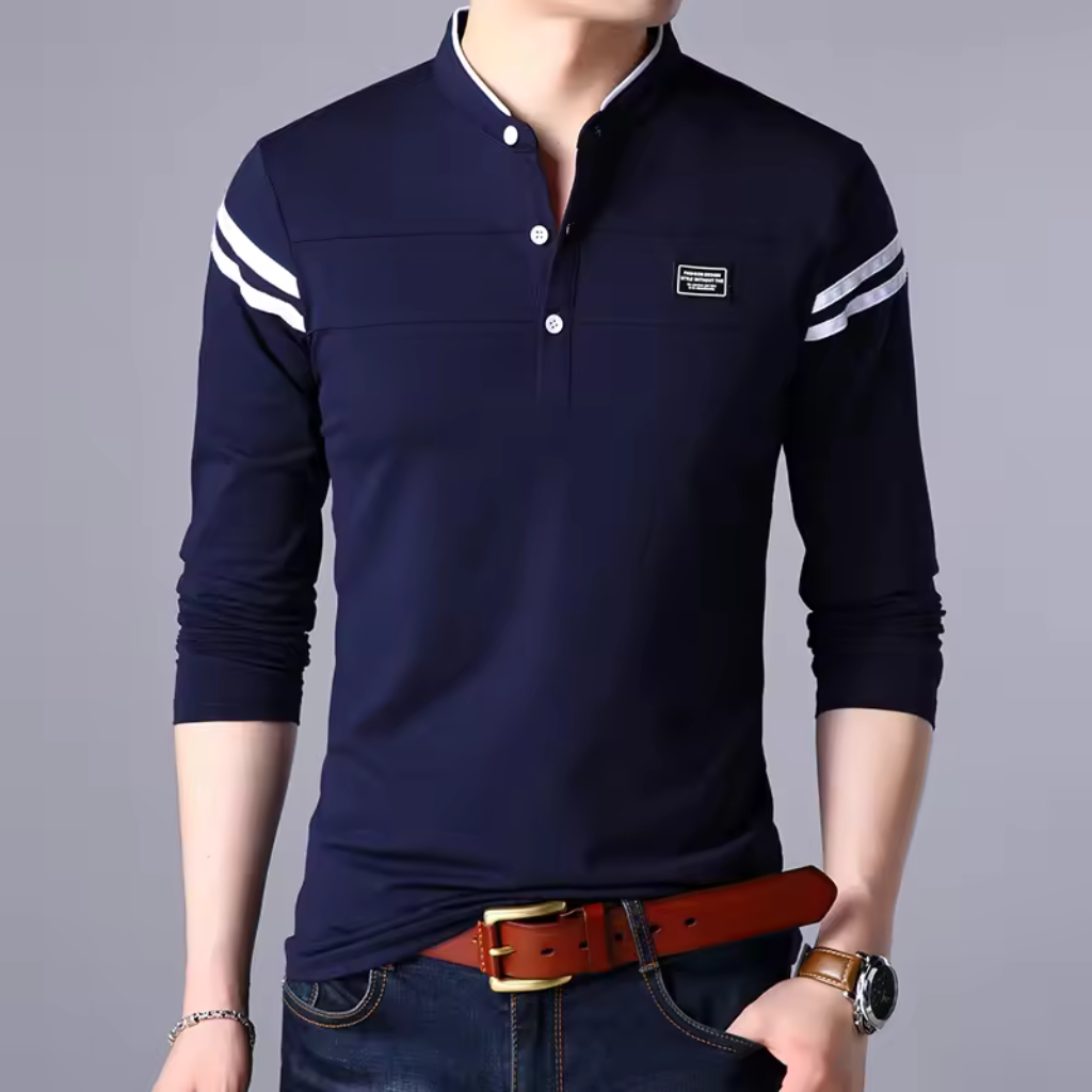 Camisa Polo Manga Longa Berlin