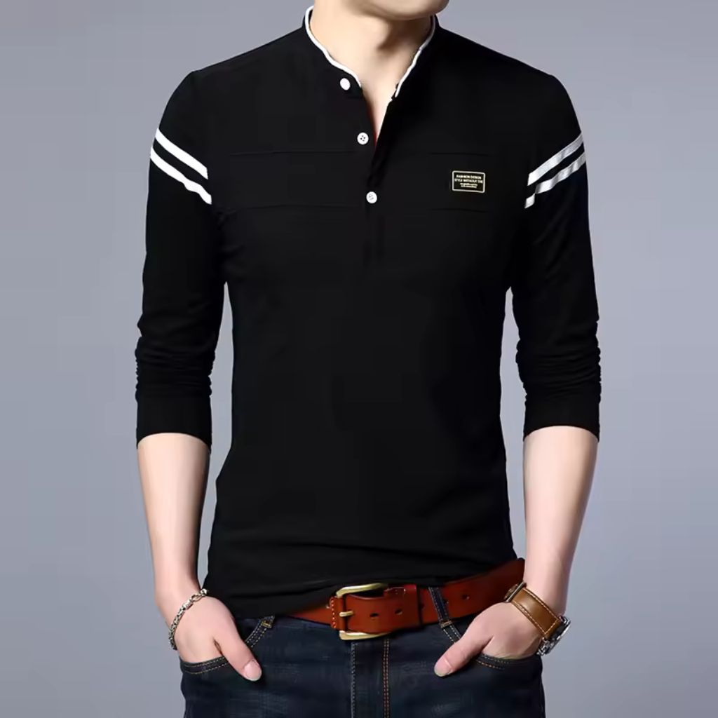 Camisa Polo Manga Longa Berlin