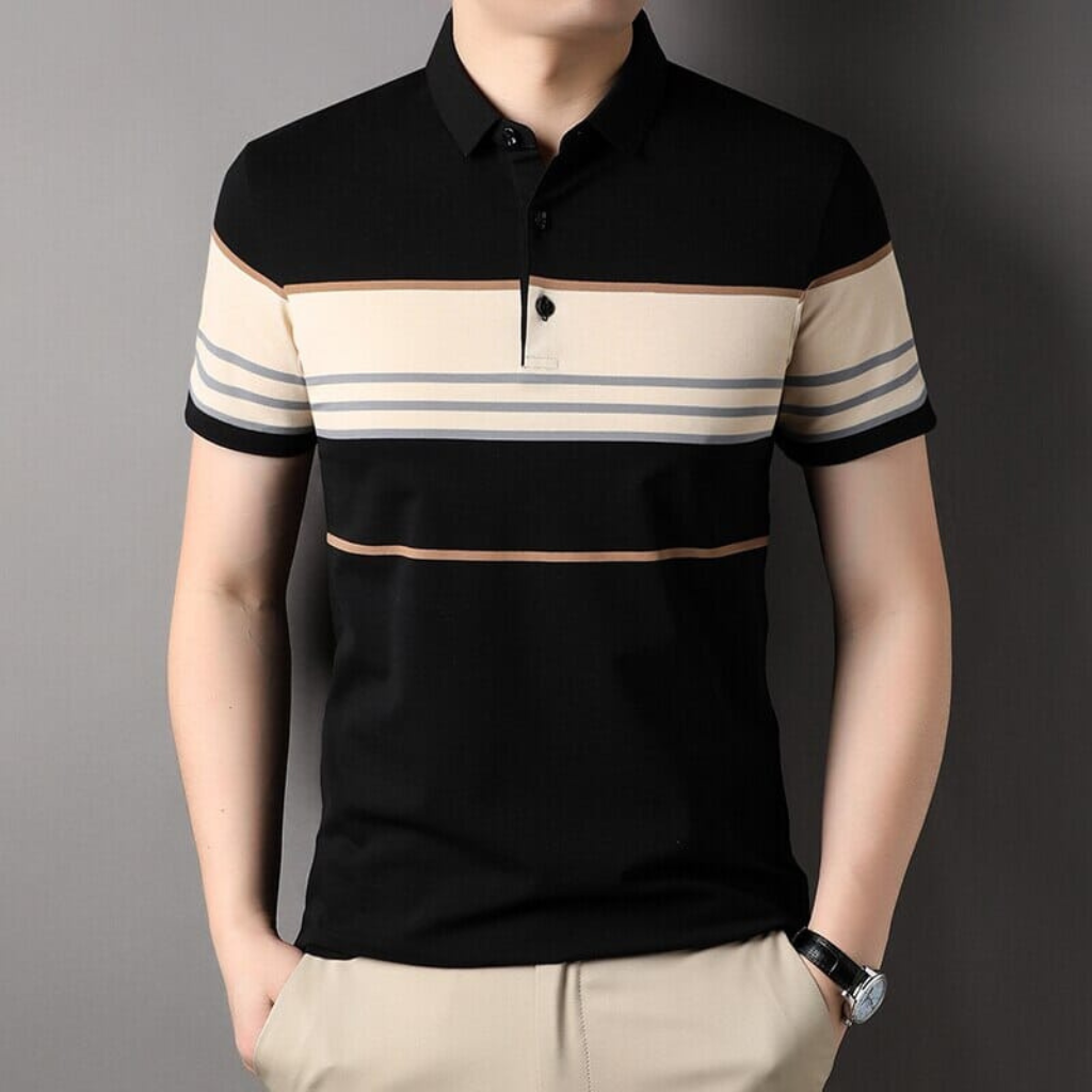 Camisa Polo Masculina Listrada Genoa