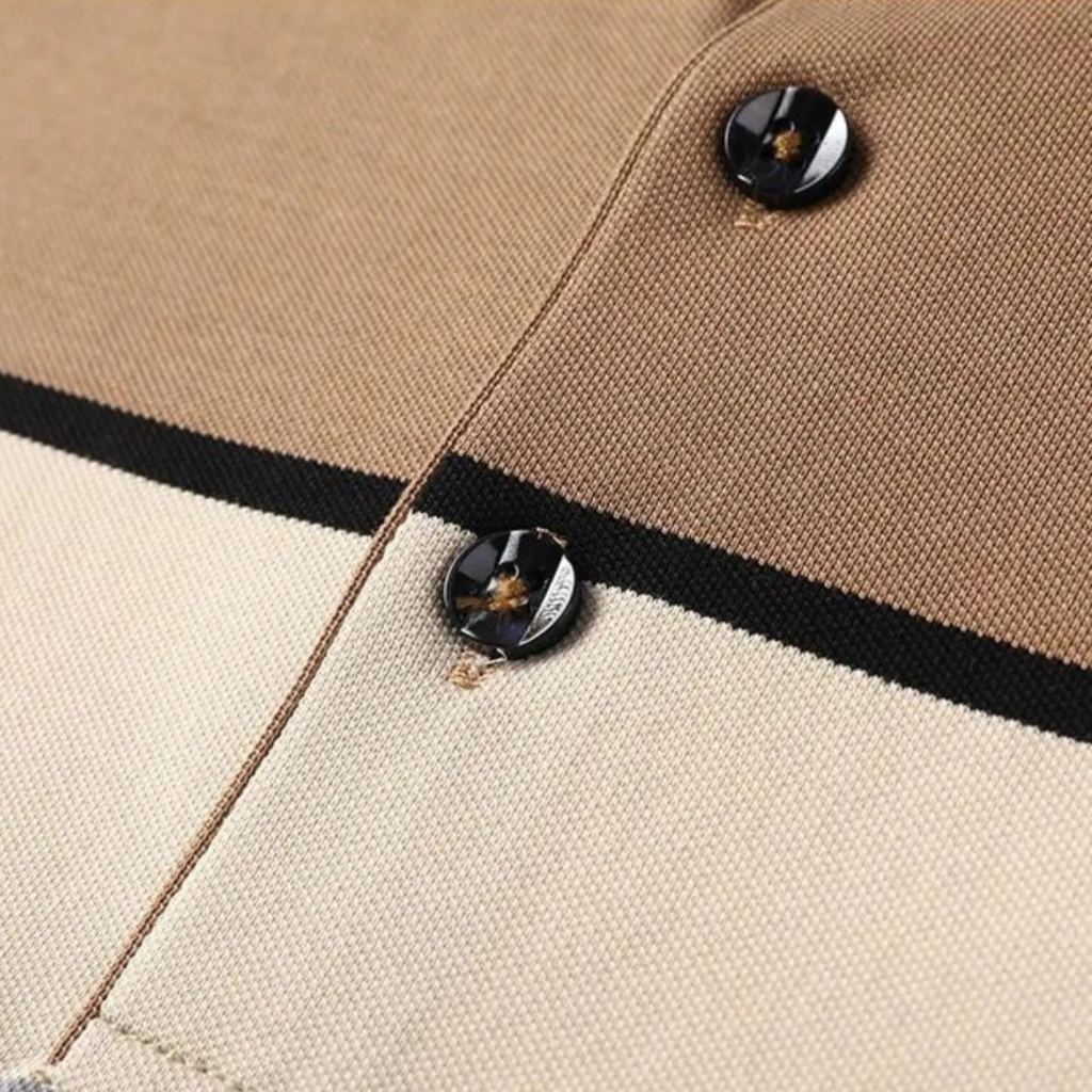 Camisa Polo Masculina Listrada Genoa