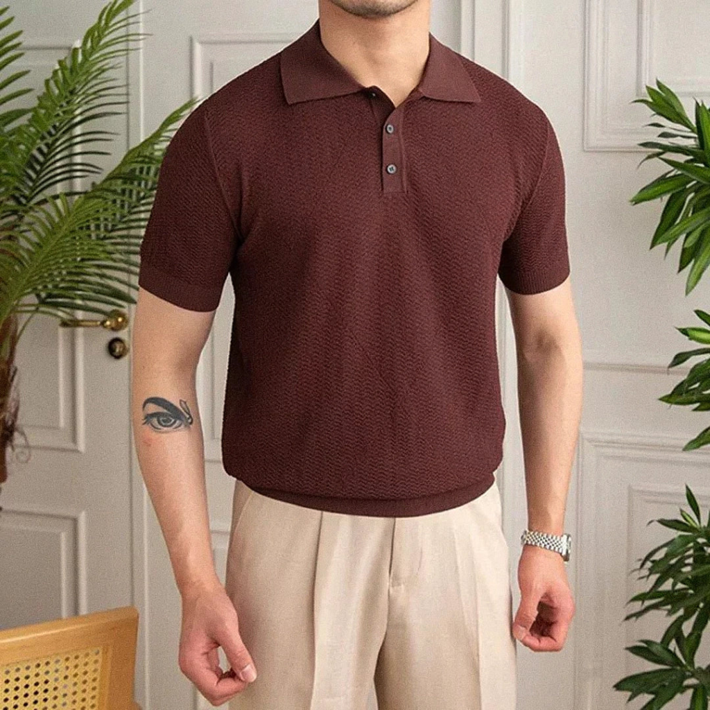 Camisa Polo Masculina Milan