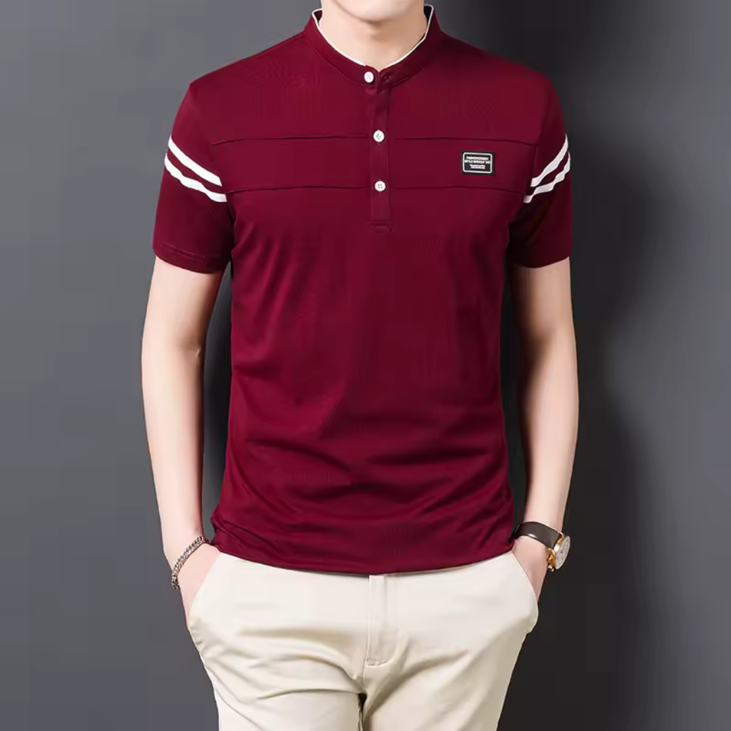 Camisa Polo Masculina Tecido Premium