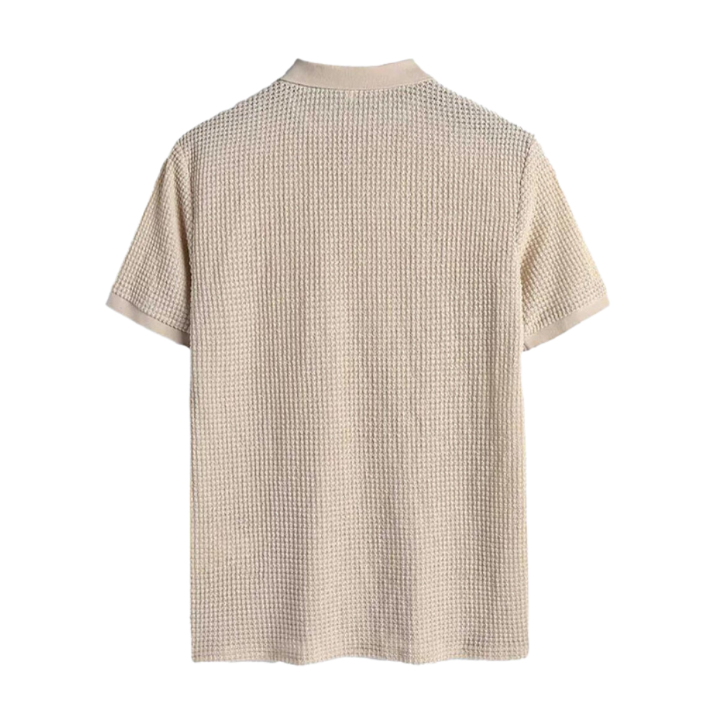 Camisa Polo Masculina de Malha Leve
