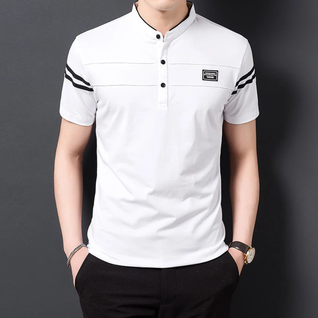 Camisa Polo Masculina Tecido Premium