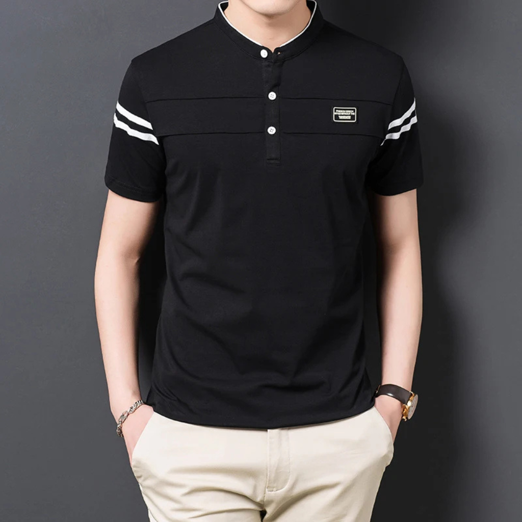 Camisa Polo Masculina Tecido Premium