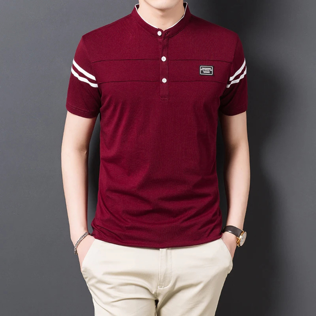 Camisa Polo Masculina Tecido Premium