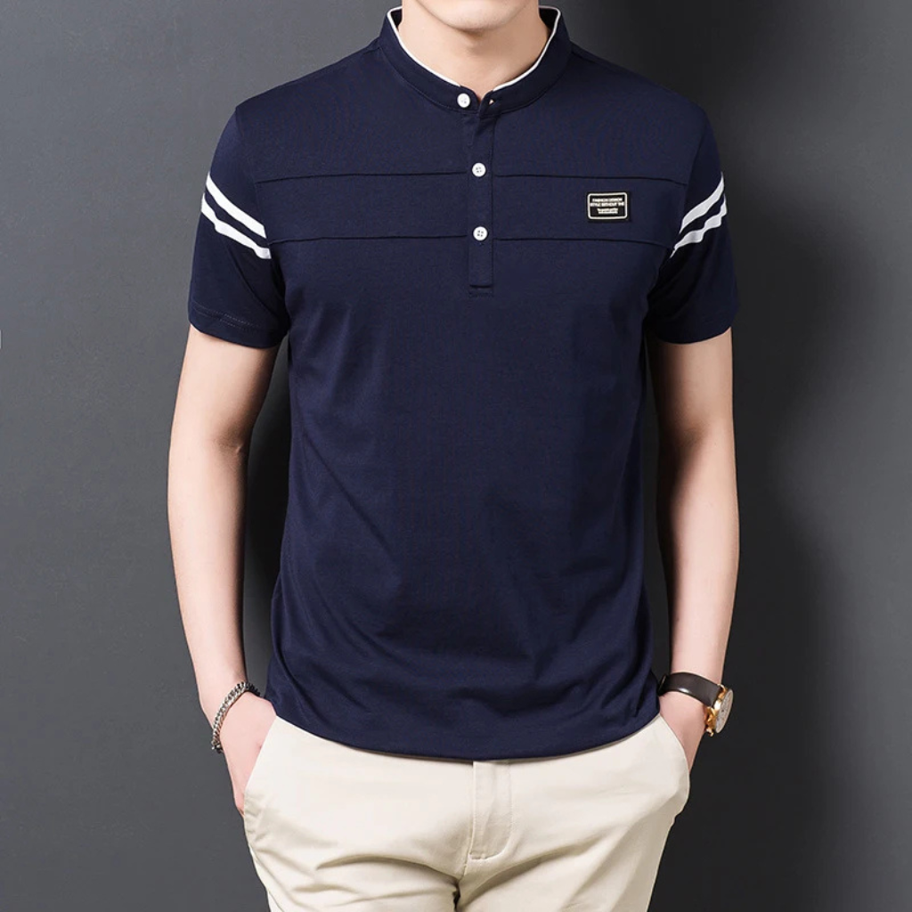 Camisa Polo Masculina Tecido Premium