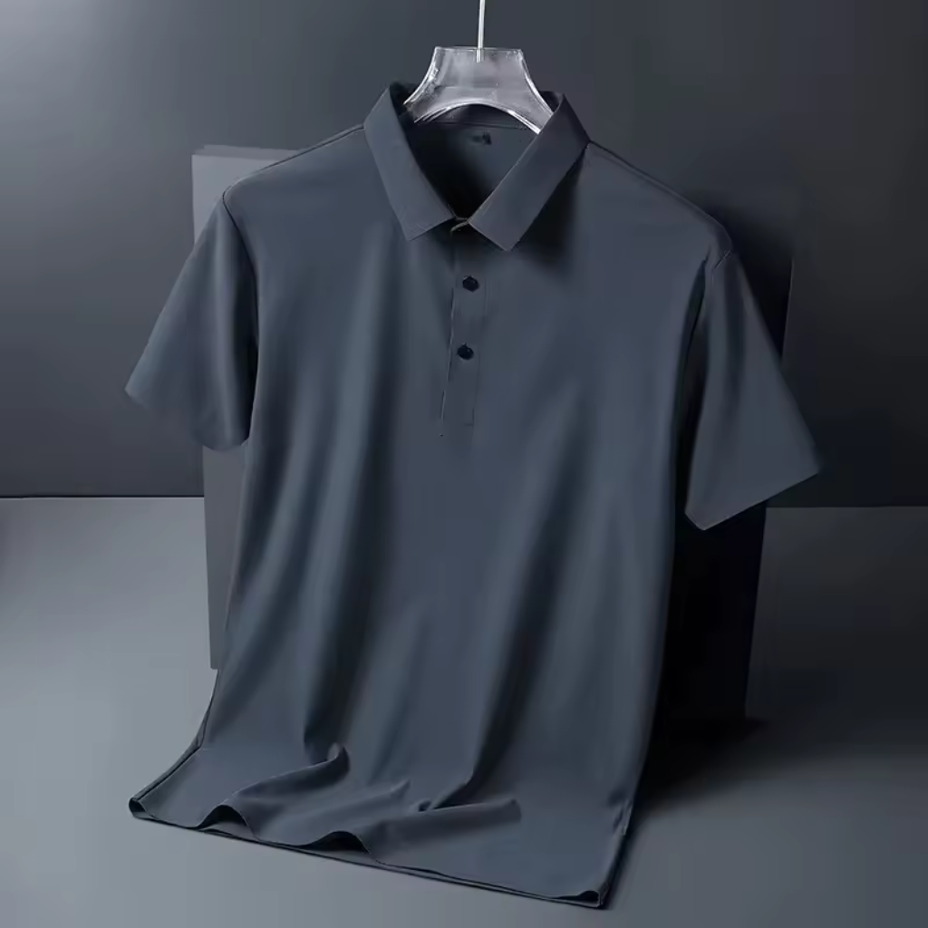 Camisa Polo Seda Gelo Anti Amasso