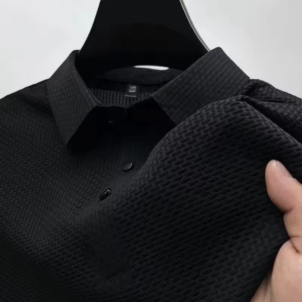 Camisa Polo em Nylon