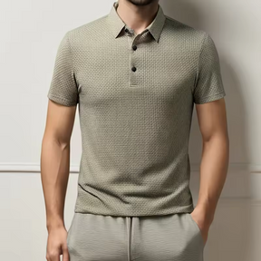 Camisa Polo em Nylon