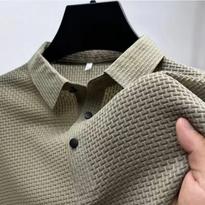 Camisa Polo em Nylon