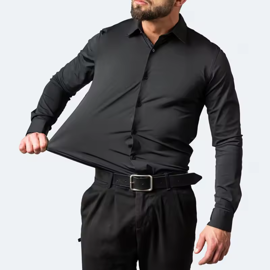 Camisa Social Lisa Anti Amasso