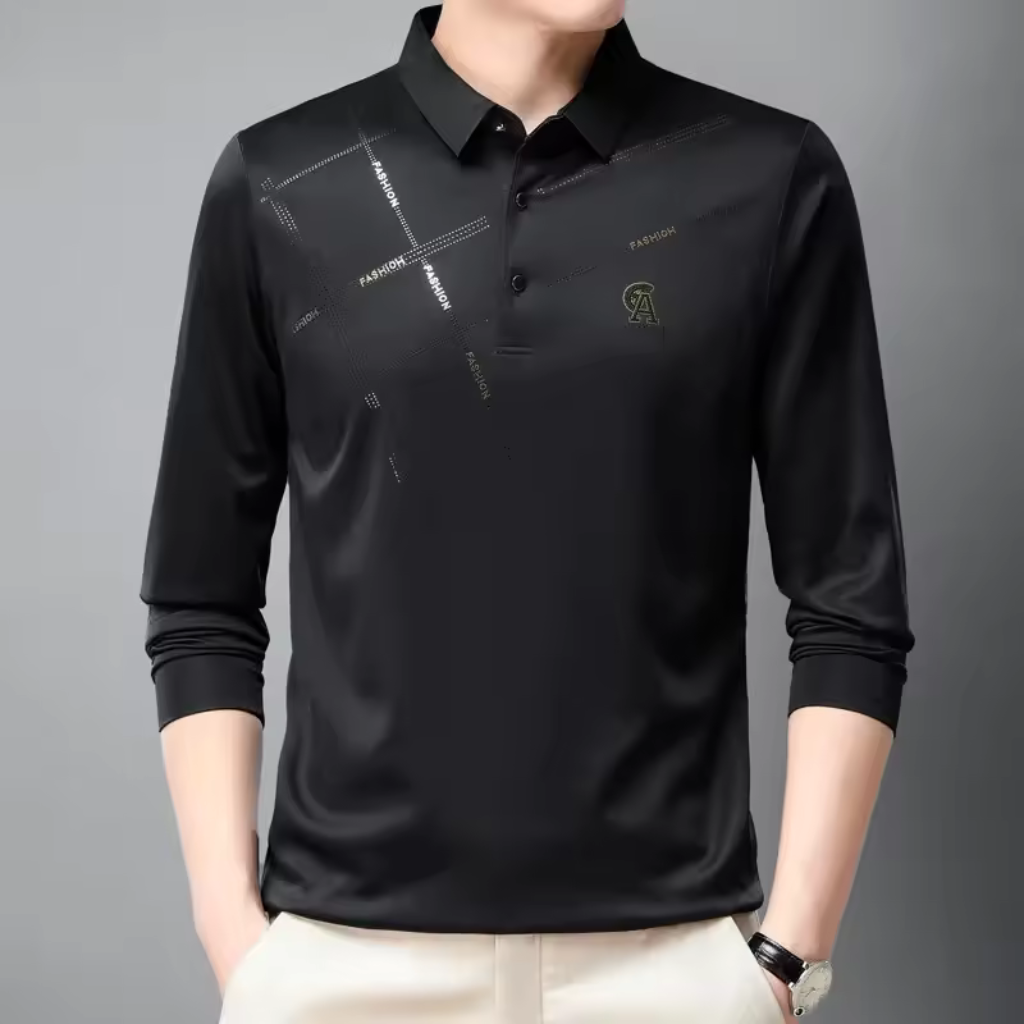 Camisa Social Manga Longa Slim