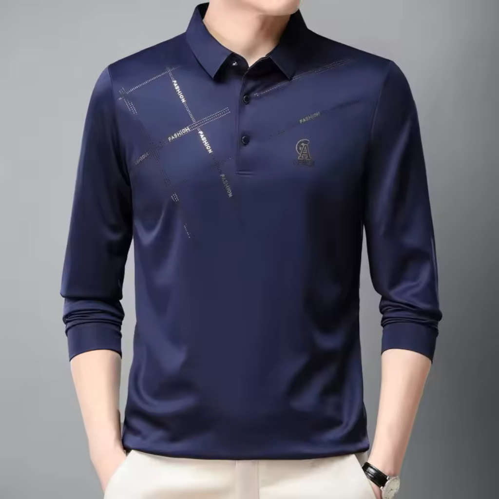 Camisa Social Manga Longa Slim