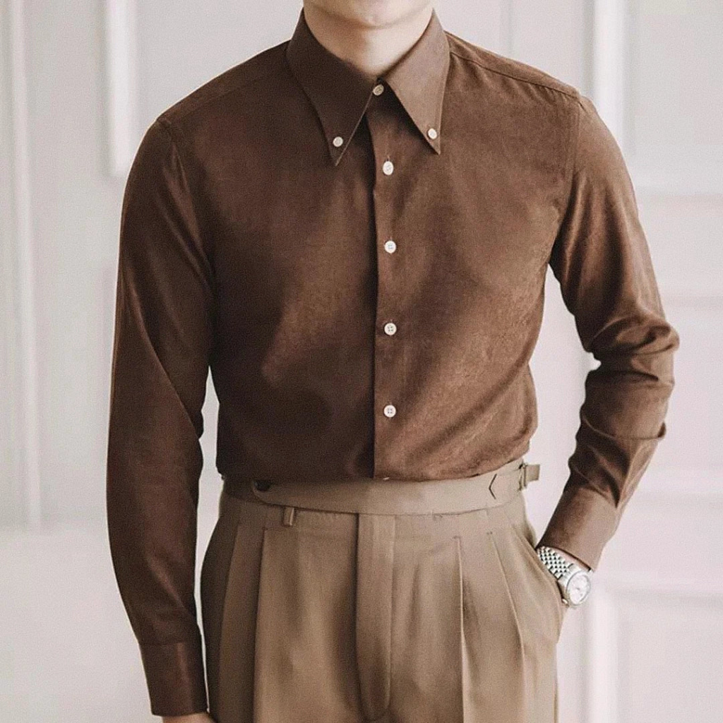 Camisa Social Masculina Naples