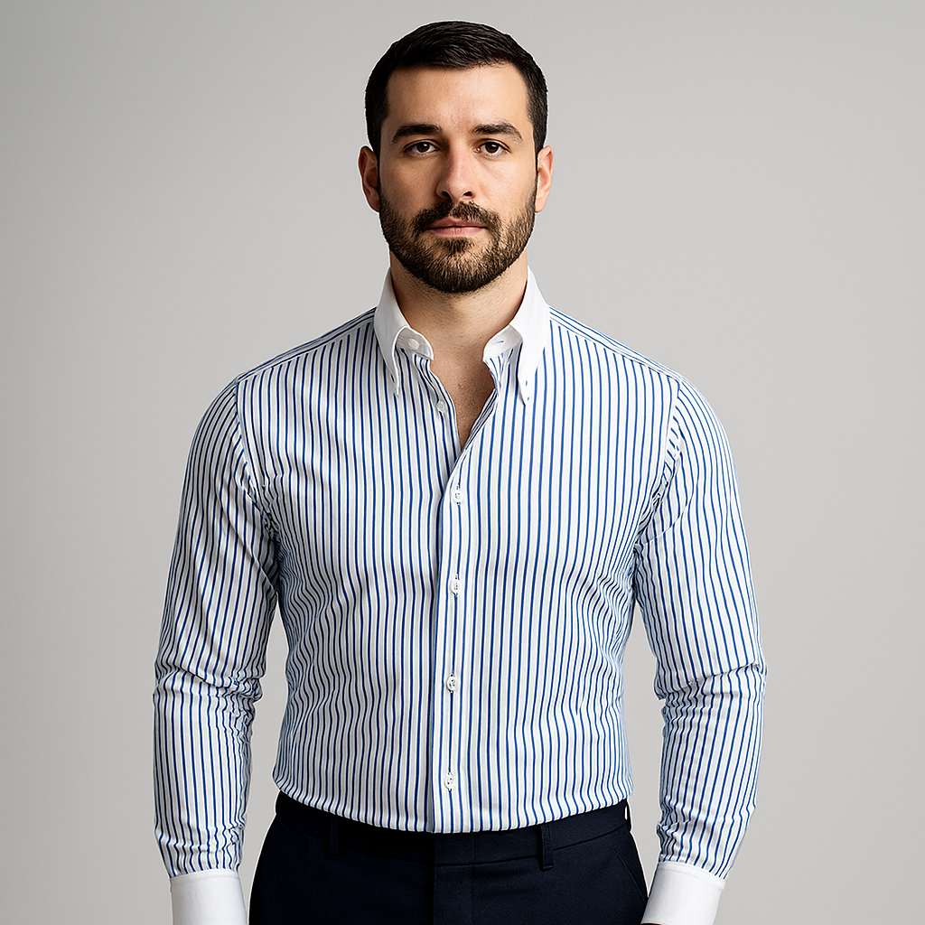 Camisa Social Masculina Veneza