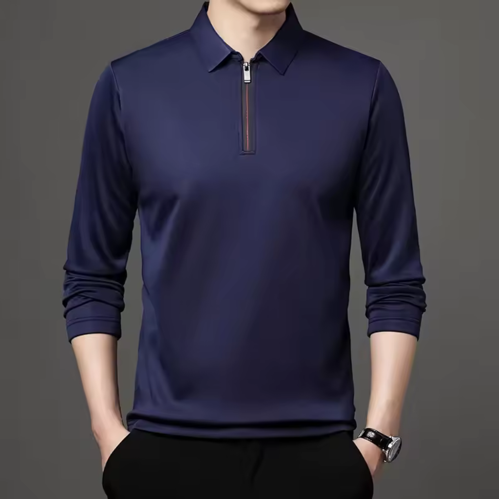 Camisa Social com Zíper