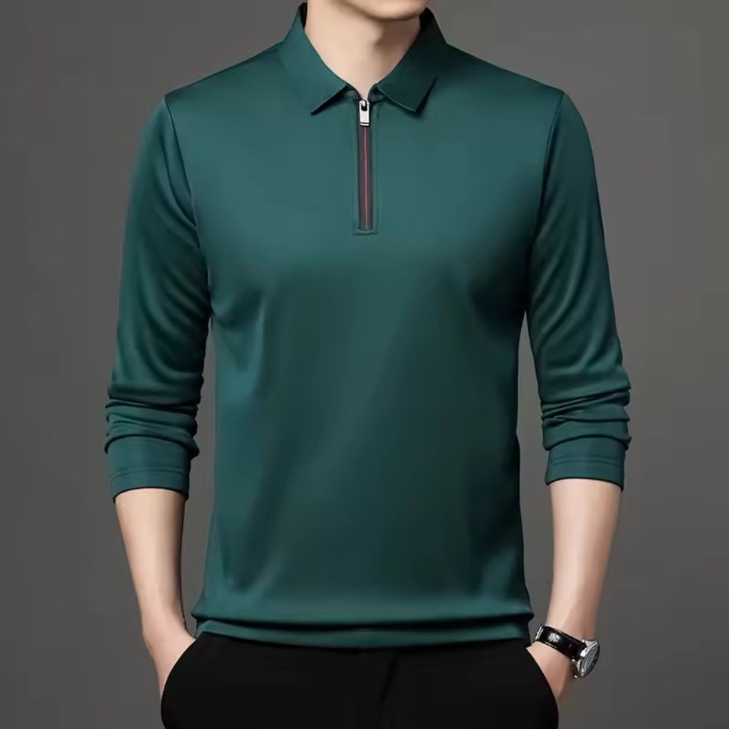 Camisa Social com Zíper
